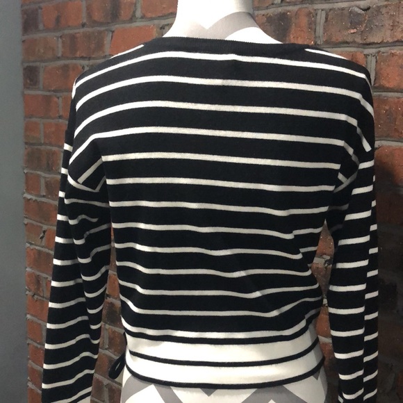 J.O.A. Stripped sweater. Size Small. NWOT. - Picture 4 of 7